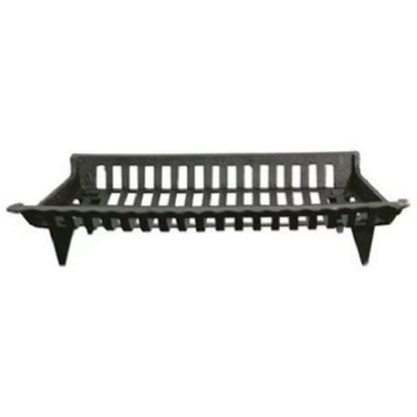 CG30 30 in. Black, Cast Iron Fireplace Grate, Blueprints, Mfr#: BL137780